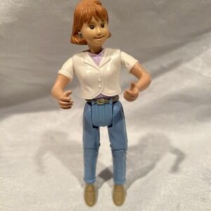 FISHER-PRICE LOVING FAMILY MOM 6 INCH MOTHER FIGURE ONLY 1998 BLONDE BLUE